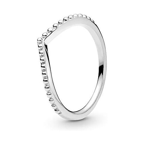  Pandora Ring for Women, Beaded Wish, 196315, Silver