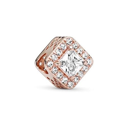  Pandora 786206CZ Charm Geometric Shine Pink