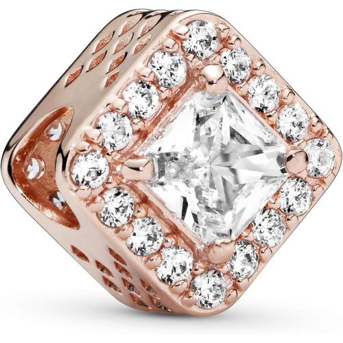  Pandora 786206CZ Charm Geometric Shine Pink