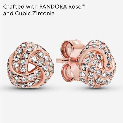  Pandora Womens Stud Earrings 925 Sterling Silver 280696CZ