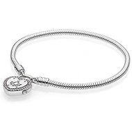 Pandora 596586FPC womens bracelet love promise, Silver, Silver