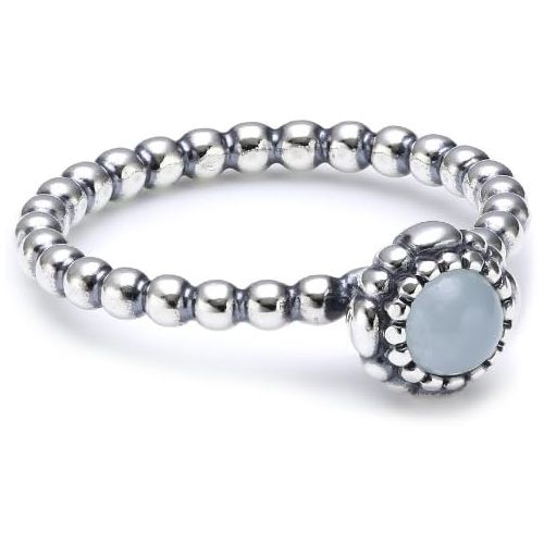  Pandora 190854AQ-54 Aquamarine Sterling Silver 925 Ring