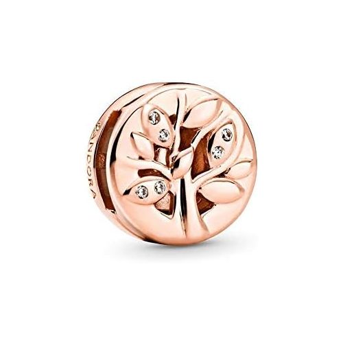  Pandora Sparkling Family Tree Clip Charm 1.23cm Rose