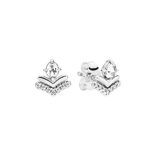  PANDORA 297787CZ Womens Stud Earrings 925 Sterling Silver Zirconia