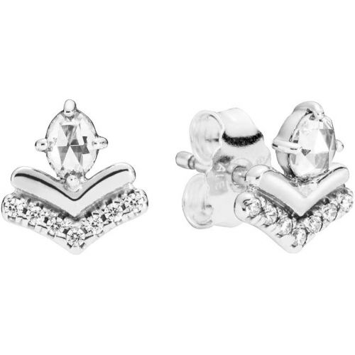  PANDORA 297787CZ Womens Stud Earrings 925 Sterling Silver Zirconia