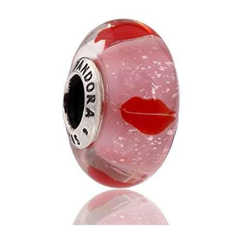  Pandora Charm With Kissing Covered  Murano  796598