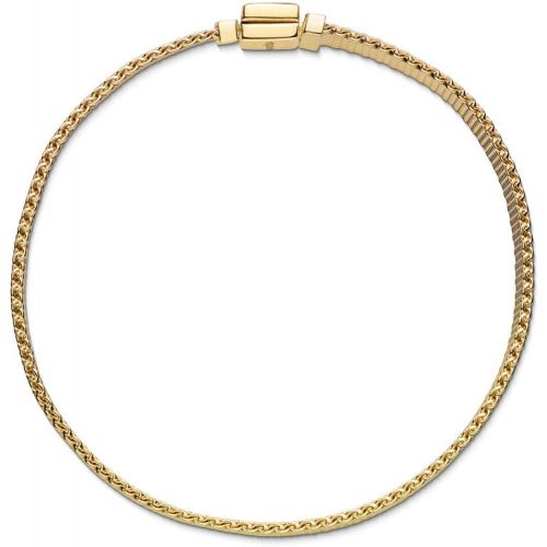  Pandora 567712-19 Womens Shield Bracelet Gold-Plated