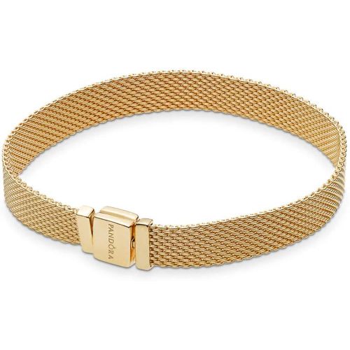  Pandora 567712-19 Womens Shield Bracelet Gold-Plated