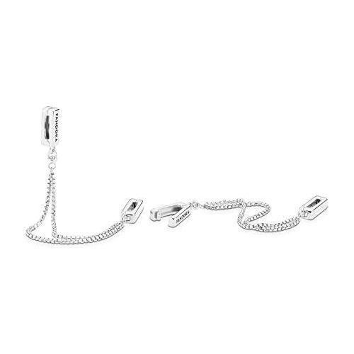  Pandora Reflexion Safety Chain Silver 797601, Silver, Silver