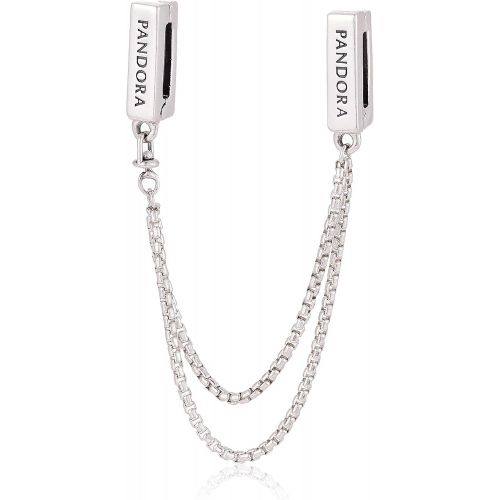  Pandora Reflexion Safety Chain Silver 797601, Silver, Silver