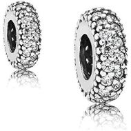 Pandora Gift Set Original - 2 with Clear Zirconia Silver Element Pave-Inspiration Between Time 791359CZ