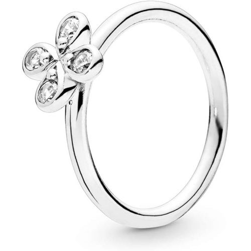  Pandora 197967CZ-54 Womens Ring 925 Sterling Silver Zirconia Size 54