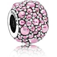 Original Pandora Element 791755 PCZ Glittered Droplet Pink Brand New