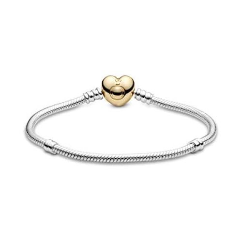 PANDORA 560719-19 Womens Charm Bracelet 925 Sterling Silver
