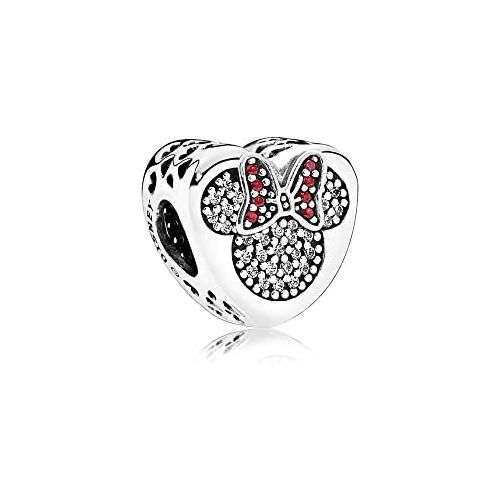  Disney Michey and Minnie True Love Bead Pandora 792050CZ