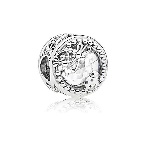  Pandora 797047CZ Womens Bead Charms 925 Sterling Silver Zirconia