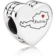 Pandora - Heart - Austria - Silver - Charm 792015_E002