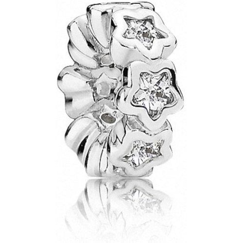  Pandora Spacer Bead Bright Star Silver Woman 791783CZ zircons