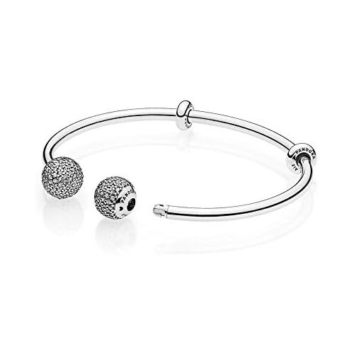  Pandora Damen-Armreifen 925 Sterlingsilber 596438CZ-4