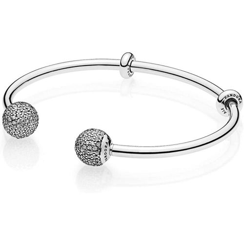  Pandora Damen-Armreifen 925 Sterlingsilber 596438CZ-4