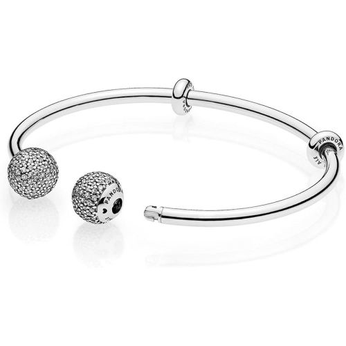  Pandora Damen-Armreifen 925 Sterlingsilber 596438CZ-4