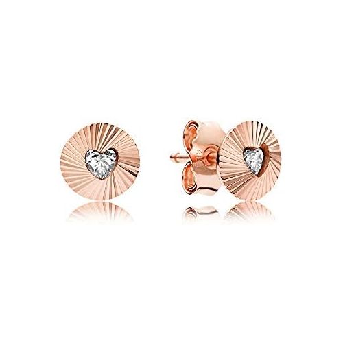  Pandora 287297CZ Rose Earrings Stud Earrings Wit