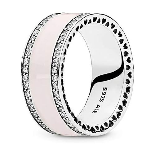  Pandora 191024EN40-52 Womens Ring 925 Sterling Silver with Ring Size 52 (16.6), Silver, Silver