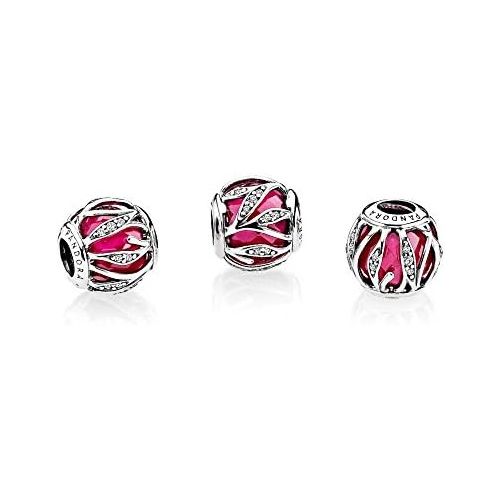  Pandora Charm Leaves Shine Pink 791969SRU