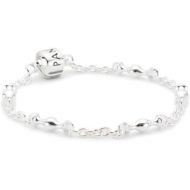 Pandora 591704 Silver Ladies Bracelet, 17 cm