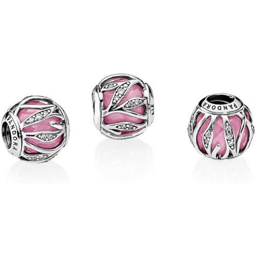  Pandora 791969PCZ Womens Charm 925 Silver Zirconia White