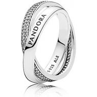 Pandora Womens Ring Promise 196547CZ, Silver