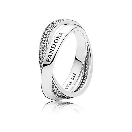  Pandora Womens Ring Promise 196547CZ, Silver