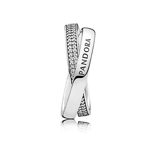  Pandora Womens Ring Promise 196547CZ, Silver