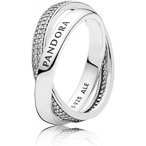  Pandora Womens Ring Promise 196547CZ, Silver