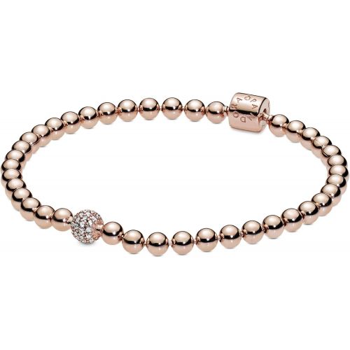  Pandora Rose Beads & Pave 588342CZ Womens Bracelet