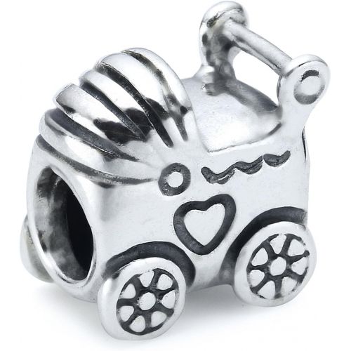  Pandora Silver Baby Carriage Bead 790346