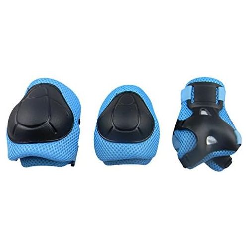  Panegy Kids Youth Protective Gear Safety Pad Safeguard Knee Elbow Wrist Roller BMX Bike Skateboard Hoverboard Protector 6pcs