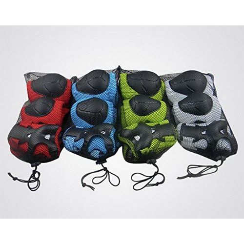  Panegy Kids Youth Protective Gear Safety Pad Safeguard Knee Elbow Wrist Roller BMX Bike Skateboard Hoverboard Protector 6pcs