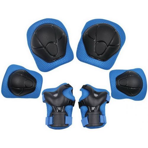  Panegy Kids Youth Protective Gear Safety Pad Safeguard Knee Elbow Wrist Roller BMX Bike Skateboard Hoverboard Protector 6pcs