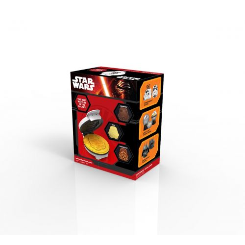  Pangea Brands Star Wars Stormtrooper Waffle Maker with Nonstick Finish