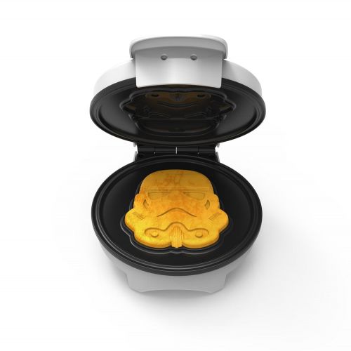  Pangea Brands Star Wars Stormtrooper Waffle Maker with Nonstick Finish