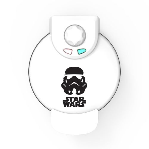  Pangea Brands Star Wars Stormtrooper Waffle Maker with Nonstick Finish