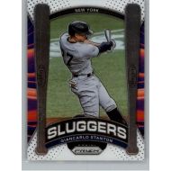 Panini America 2021 Panini Prizm Sluggers #11 Giancarlo Stanton New York Yankees Official MLB PA Baseball Card in Raw (NM or Better) Condition