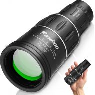 Pankoo 16X52 Monocular Telescope, High Power Prism Compact Monoculars for Adults Kids HD Monocular Scope for Bird Watching Hunting Hiking Concert Travelling