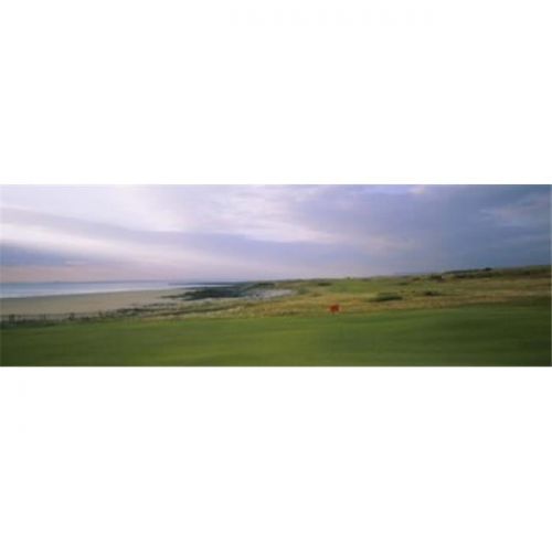  Panoramic Images PPI97119L Golf flag on a golf course Royal Porthcawl Golf Club Porthcawl Wales Poster Print by Panoramic Images - 36 x 12