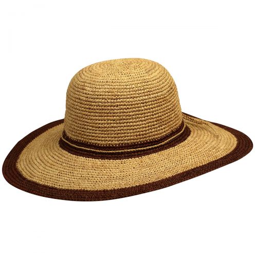  Pantropic Margate Raffia Wide Brim Sun Hat