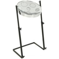 Panyard Jumbie Jam Steel Drum with Z-Stand - Chrome