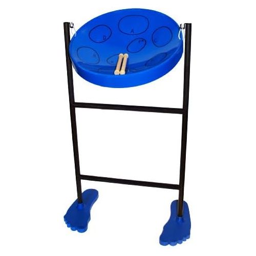  Panyard Steel Drum, Blue (W1058)