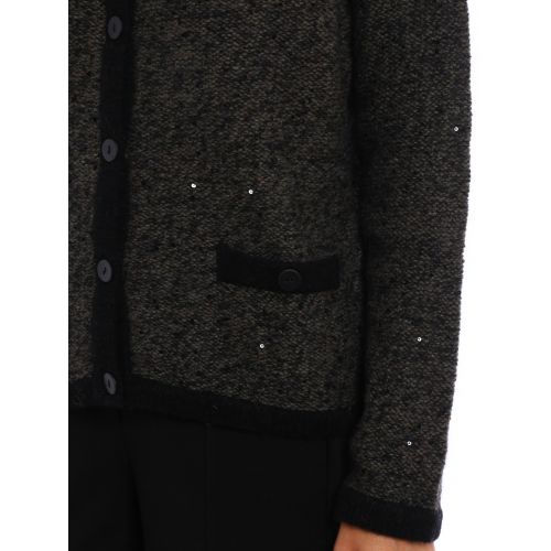  Paolo Fiorillo Sequined melange cardigan