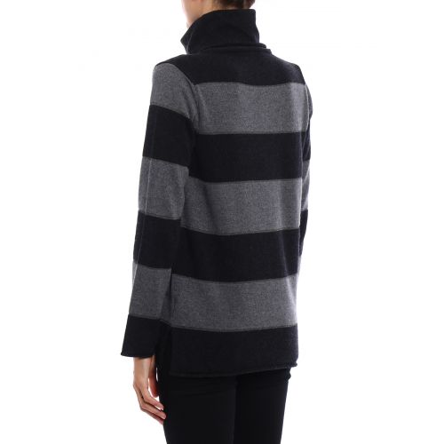  Paolo Fiorillo Striped wool blend turtleneck